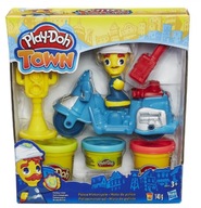 Policajný motocykel Hasbro Play-Doh Town