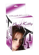 Popruh Bad Kitty BK s vymeniteľnými dilda, fialový