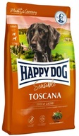 Happy Dog Sensible Toscana s kačicou a lososom 1kg