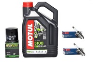 SADA FILTRA ZÁSTRČIEK MOTUL SUZUKI DL650 V-STROM 04-