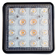 2KS -HERMETICKÁ LAMPA 16xSMD HP 12-24V BIELA