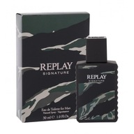 Replay Signature toaletná voda pre mužov 30 ml