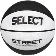 Basketbalová lopta Select Street 2023 biela a čierna 12074 6