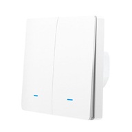 Smart Light Switch 2-kanálový EM séria White ZigBee TUYA