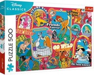 Puzzle 500 Disney: V priebehu rokov Trefl 37465