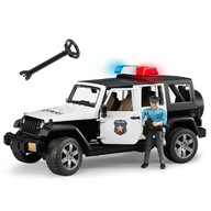 Bruder 02526 Jeep Police so svetlom + zvukovou figúrkou