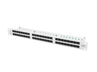 PATCH PANEL 48 PORT 1U 19” CAT.6 GREY LANBERG