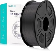 SUNLU FILAMENT 1,75mm 1kg BLACK BLACK PLA +