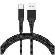 Opletený kábel ALOGY USB - USB-C TYP C 3A 2m