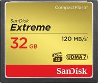 Extrémna Compact Flash karta 32 GB
