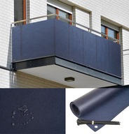 PLÁŠŤ NA BALKÓN 1X7M KOROŽKA NAVY BLUE + ZADARMO! PL