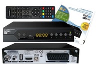 TUNER DEKODÉR DVB-T2 POZEMNÝ TV H.265 HEVC FULL HD USB HDMI DIAĽK.