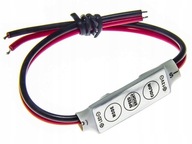 Spínač Controller Stmievač pre LED pásiky 4A 12V 24V