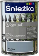 Śnieżka Supermal smaltovaná chlórkaučukom Steel Gloss 0,9l