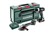 METABO SET 2.9.3 Skrutkovač + Brúska 2x Batéria