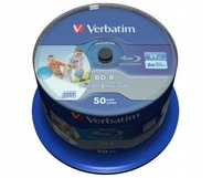 VERBATIM BD-R BLU-RAY 25 GB 6x na tlač 100 ks