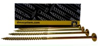 Stolárske doskové skrutky DMX 8x160 TORX 50 ks