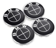 BMW FULL BLACK 68mm Caps Caps KPL ALU CAP