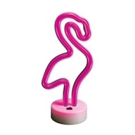 Neónové na LED podstavci FLAMING pink FSNE01 Forever Light