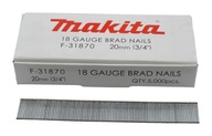 MAKITA F-31870 KOLÍKY NAILS 20mm AF506 5000ks