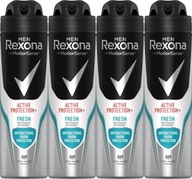 Rexona Men Spray Active antiperspirant 150 ml x4