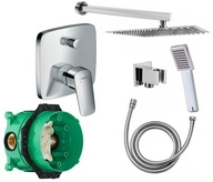 30cm + podomietkový set s batériou Logis HANSGROHE