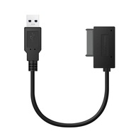 miniSATA 13pinový napájací CD DVD USB adaptér