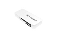 ČÍTAČKA KARIET TRANSCEND F5 WHITE USB 3.0 SD HC XC m