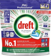 Dreft Platinum Regular All in One kapsule do umývačky riadu 75 ks.