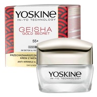 Yoskine Geisha Gold Secret denný a nočný krém 55+ 50 ml