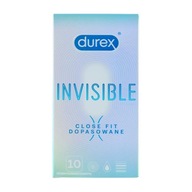 DUREX INVISIBLE Close Fit kondómy, 10 kusov