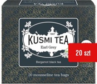 EARL GREY KUSMI TEA vrecúška 20 ks čierny čaj