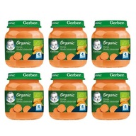 Gerber BIO Tekvicová batátová večera po 4. mesiaci 125 g x 6