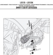 GIVI LS5135 HALOGÉN UPEVNENIE BMW R 1250 RT