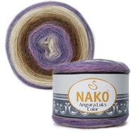 NAKO ANGORA LUKS COLOR priadza 150g/810m 81921