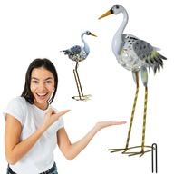 Štýlové solárne svietidlo Heron LED IP44 čidlo súmraku OUTDOOR 55 cm