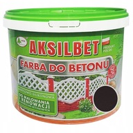 Farba na betón AKSILBET Tmavohnedá 1L