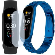 XIAOMI MI BAND 5 + FÓLIA + MODRÝ NÁRAMOK