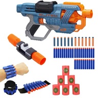 NERF COMMANDER E9485 + ZAMERAČ + TERČE + PÁSMO