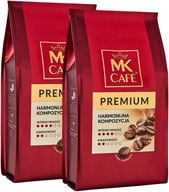 MK Cafe Premium zrnková káva 1kg x2