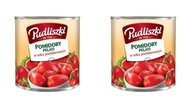 2x 2550g PUDLISZKI Paradajky pelat