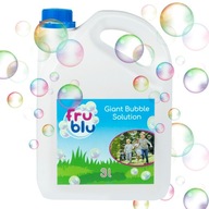 FRU BLU LIQUID na obrovské bubliny, 3 litre, NEFARBÍ OBLEČENIE!!