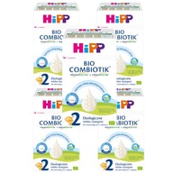 HIPP 2 BIO COMBIOTIK následné mlieko, 5x550g