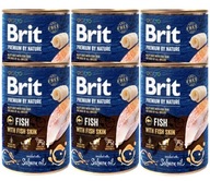 BRIT Premium By Nature mix smaków 12X400g