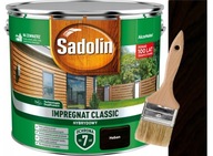 SADOLIN CLASSIC IMPREGNÁT 9L EBONY + KEFA 50MM