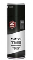 MASTON TWO 2K Jet Black 400ml tvrdá čierna MAT