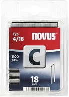 Spony typ C 4/18 NOVUS [1100 ks]