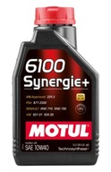 MOTUL OIL 10W40 1L 6100 SYNERGIE / A3/B4 / SN / AleOleje Obchod Motul