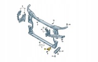 80A805201 DRŽIAK CHLADIČA ĽAVÝ PREDNÝ AUDI Q5