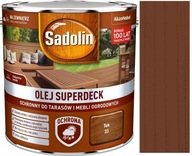 SADOLIN SUPERDECK OLEJ NA TERASU 2,5L TEK